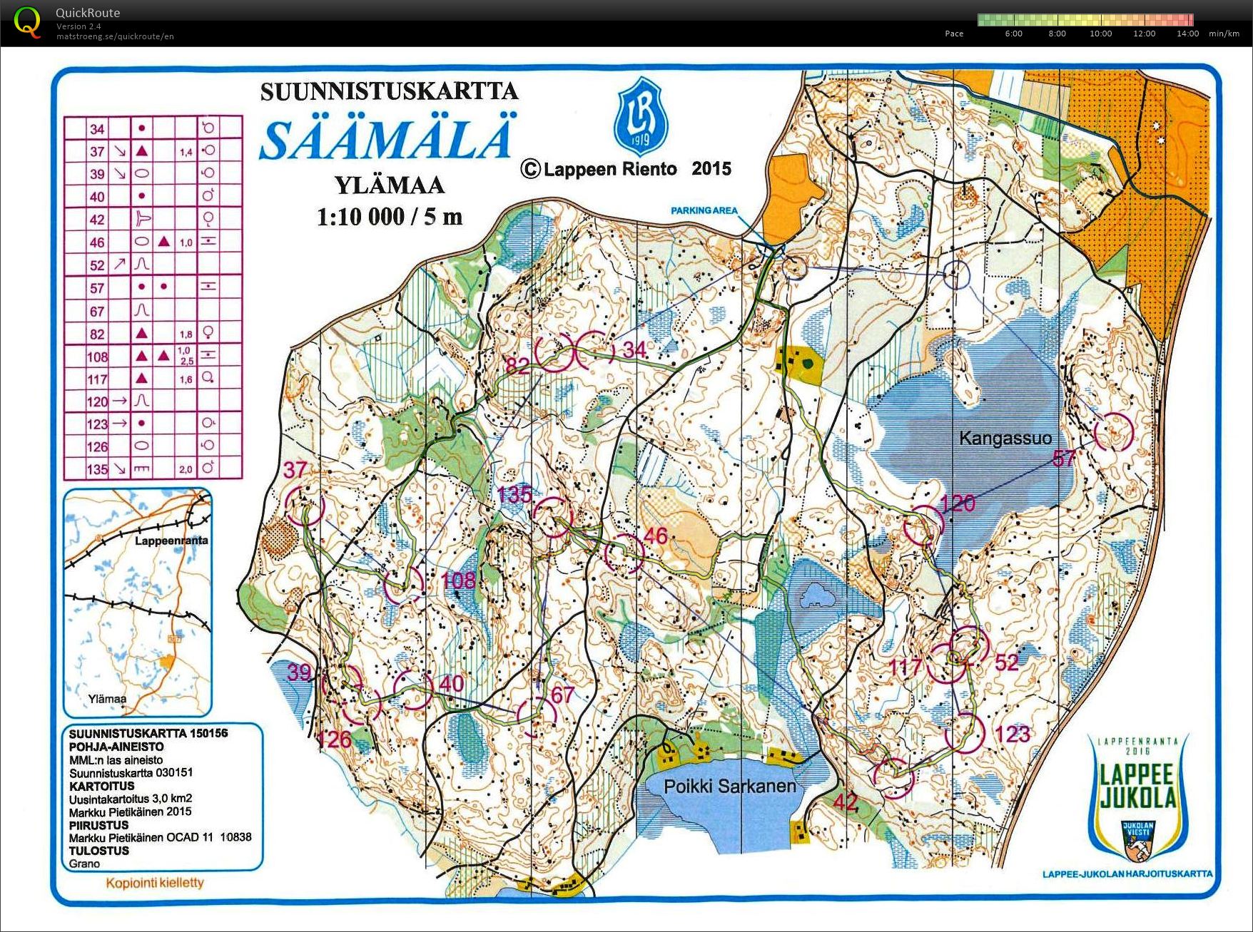 Jukola2016 camp (14.10.2015)