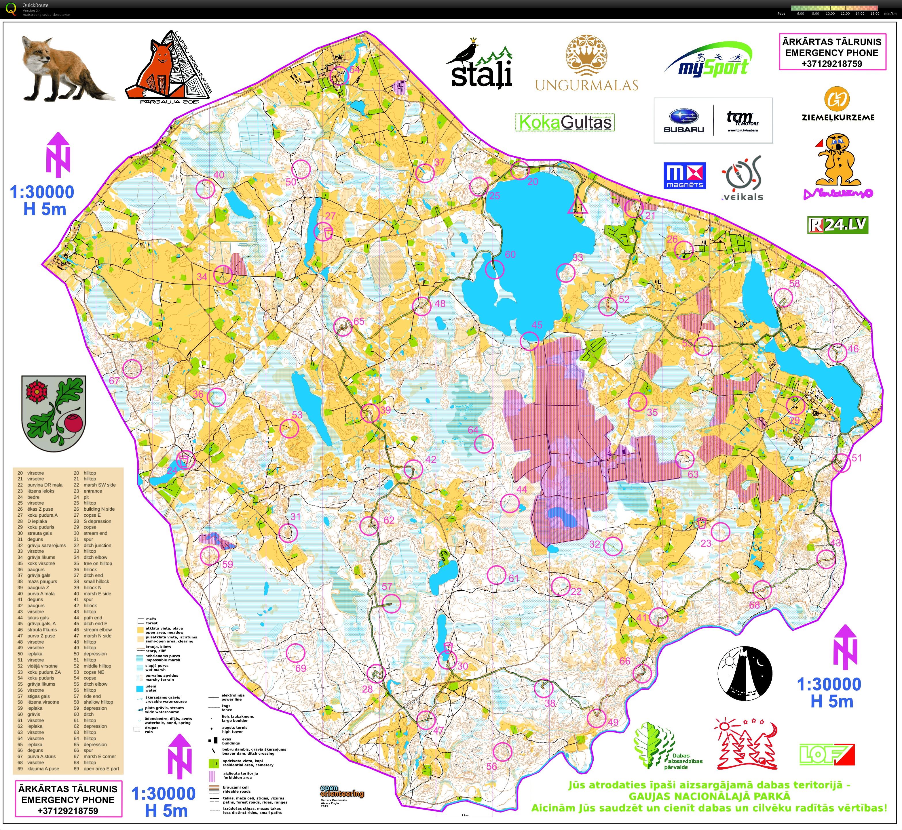 Lapsu rogainings (07/11/2015)