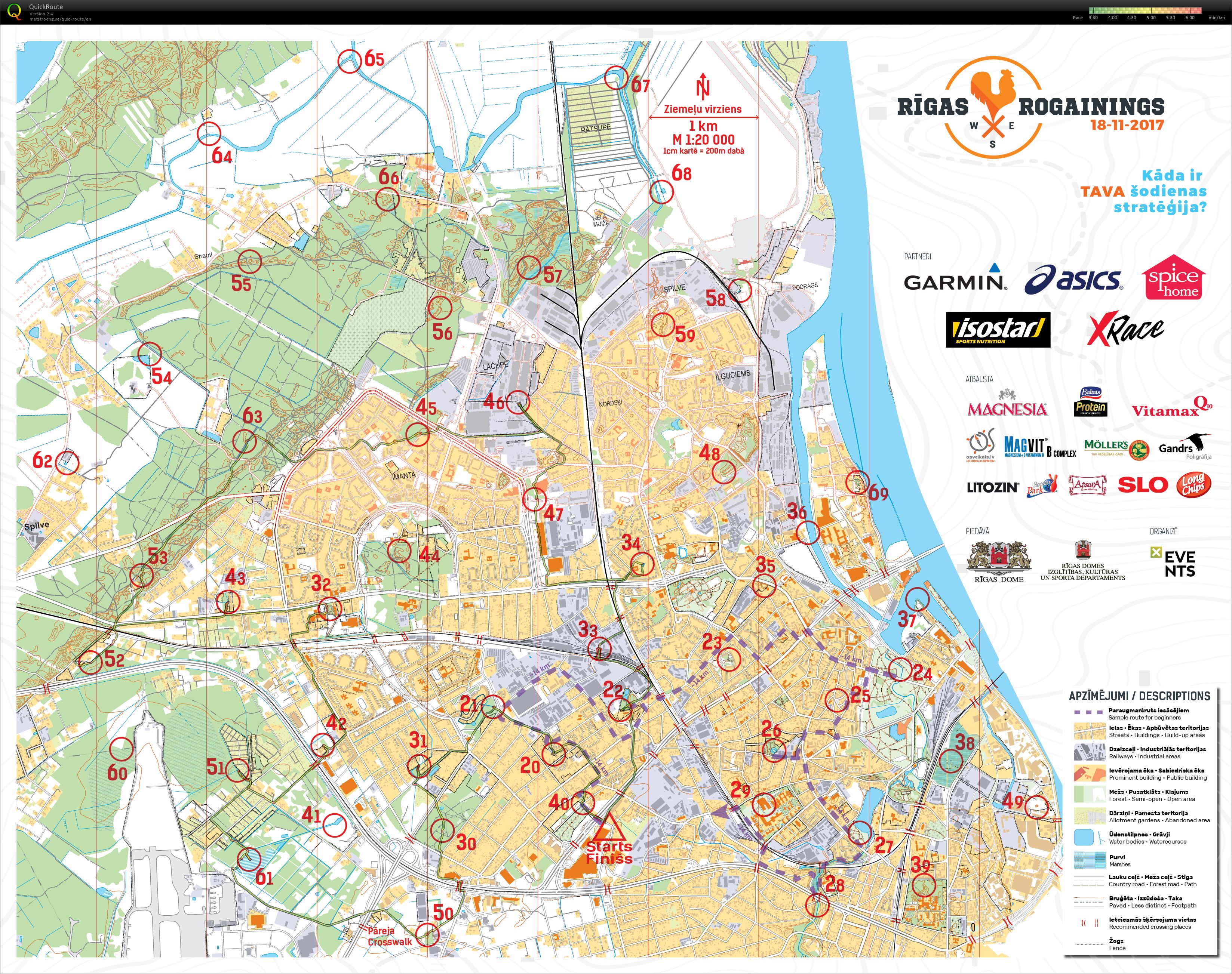 Riga rogaining (18/11/2017)