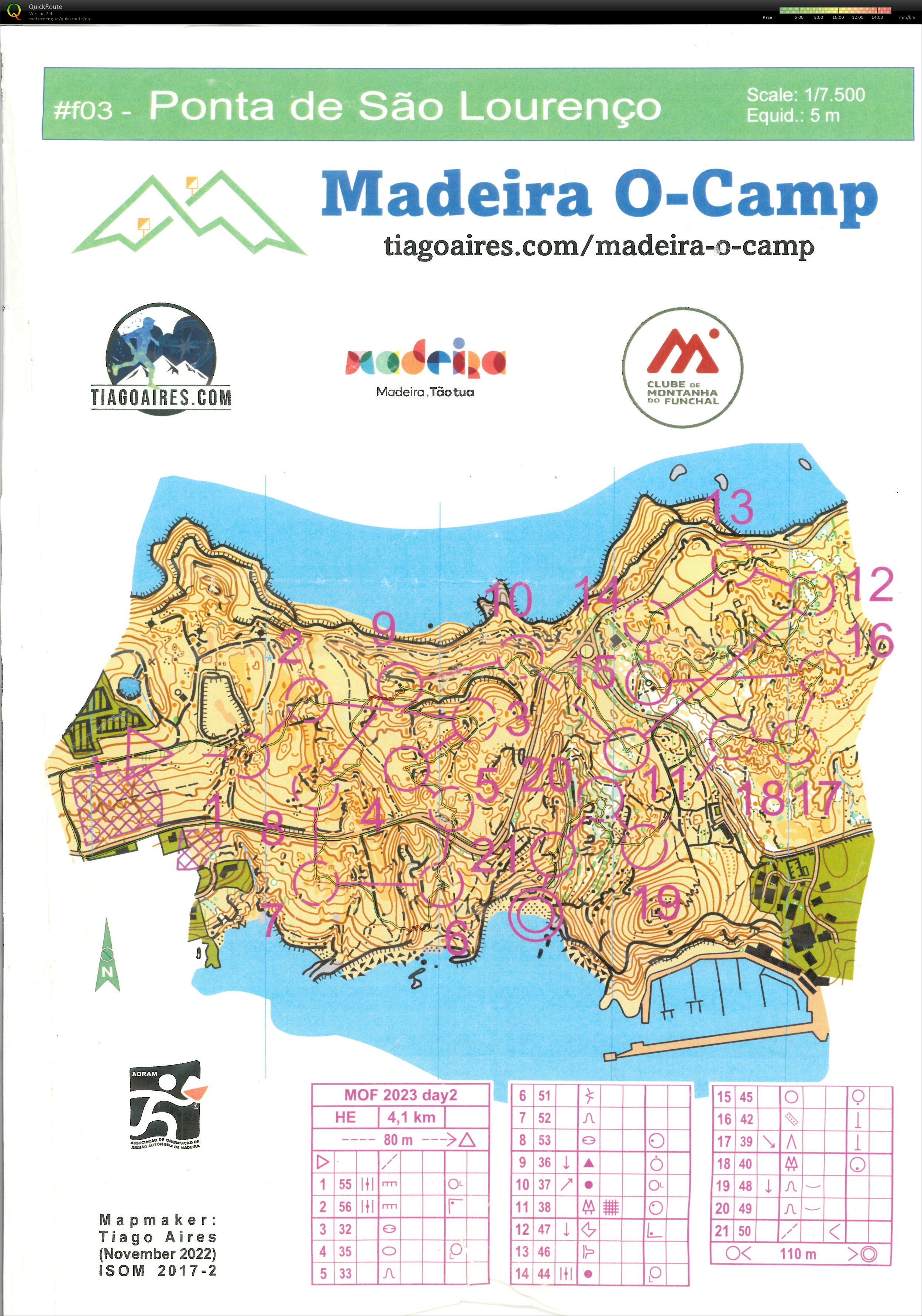 Madeira O-camp (07/12/2022)