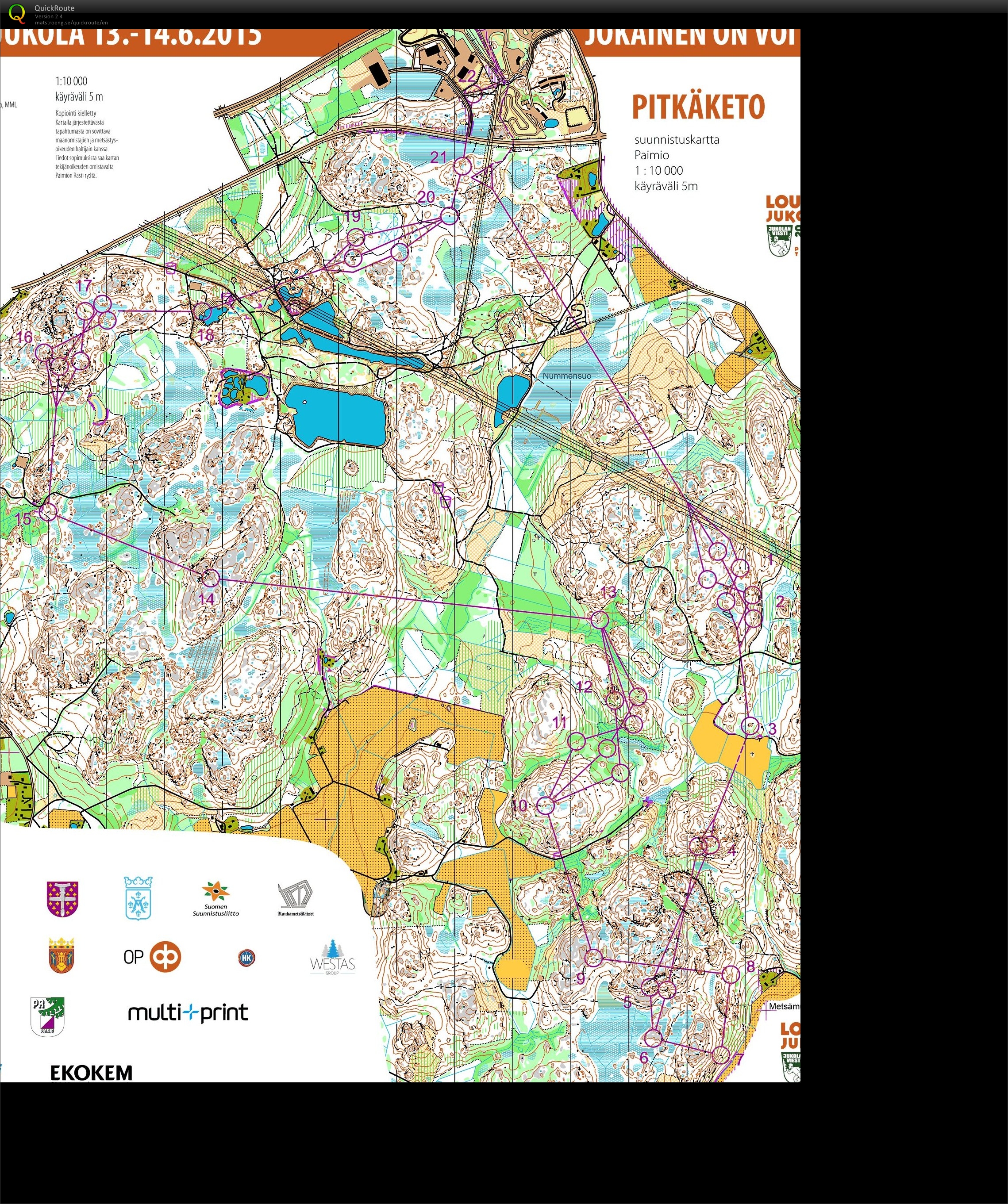 Jukola 1 (13-06-2015)