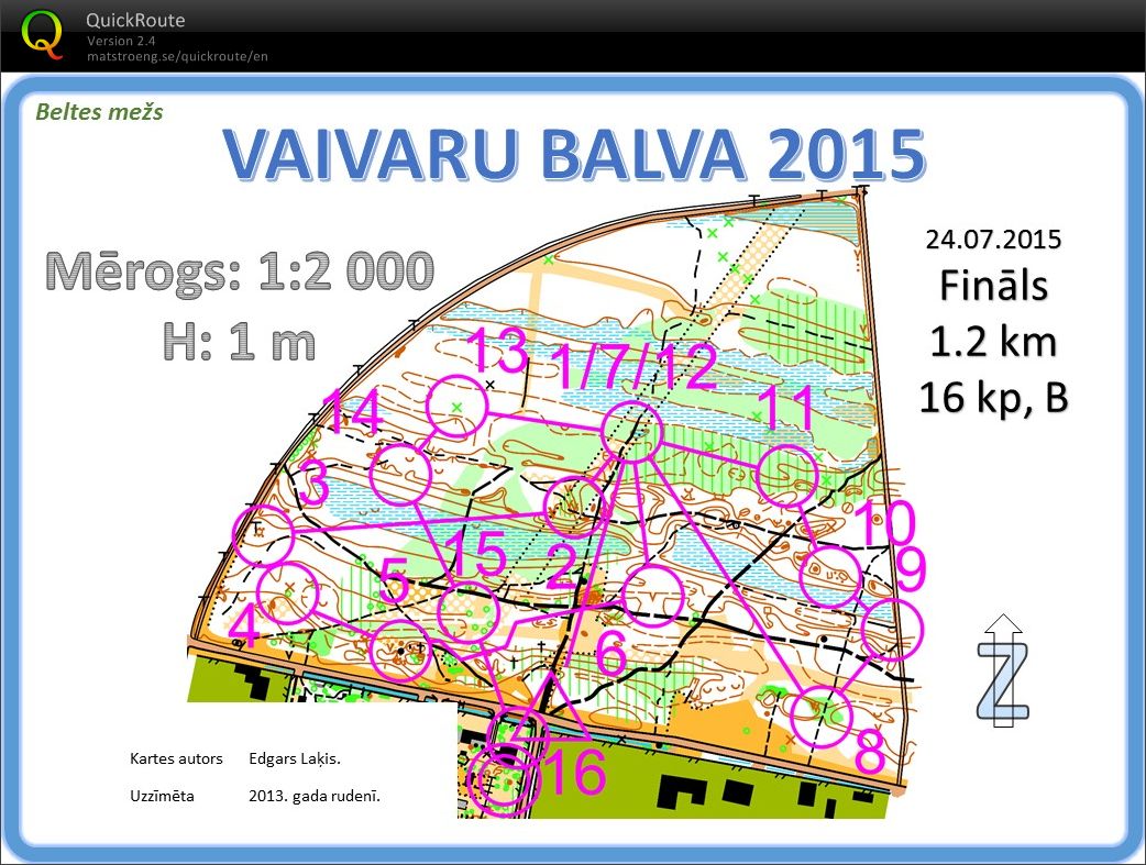 Vaivaru balva Finals (24-07-2015)