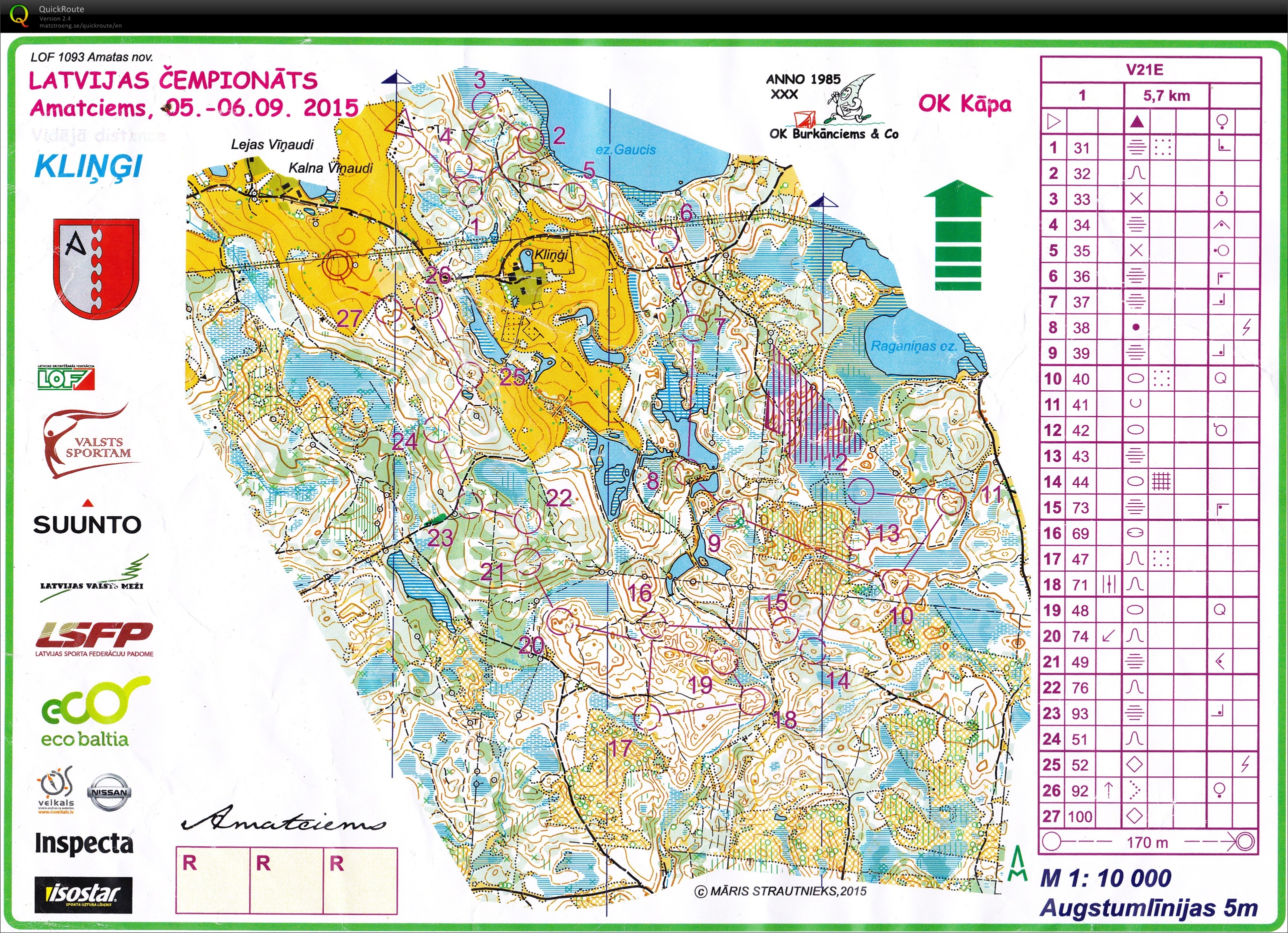 Latvian Championship Middle (05-09-2015)