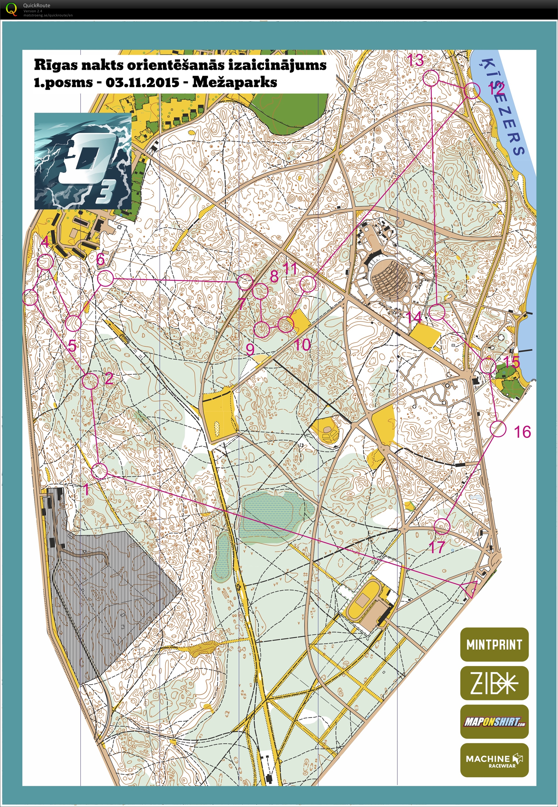 Riga Night Challenge 1 (03-11-2015)