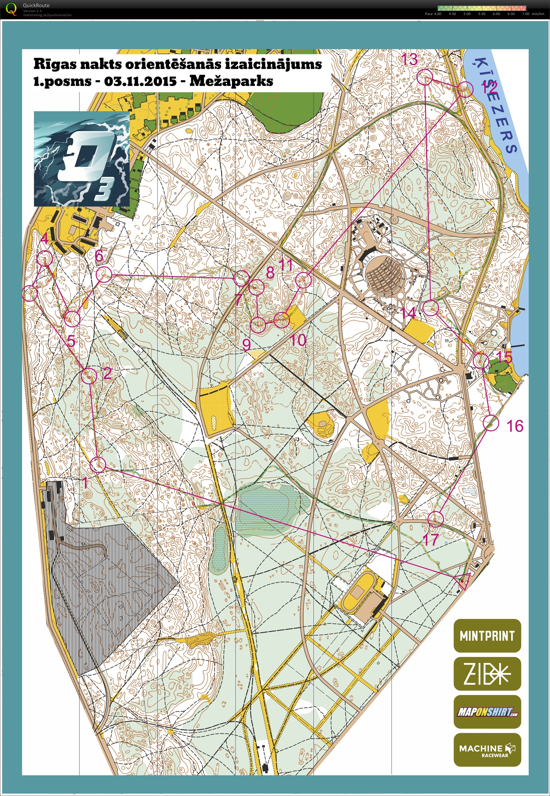 Riga Night Challenge 1 (03-11-2015)