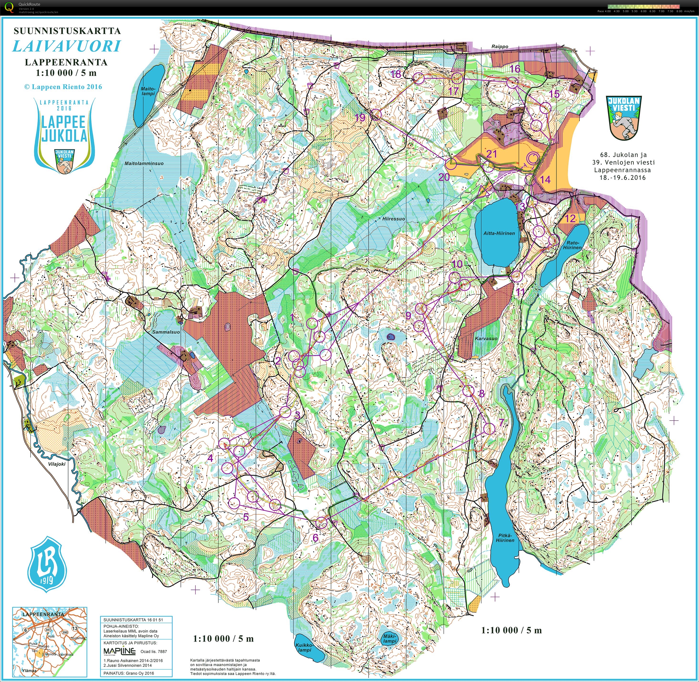 Jukola 1 (18-06-2016)