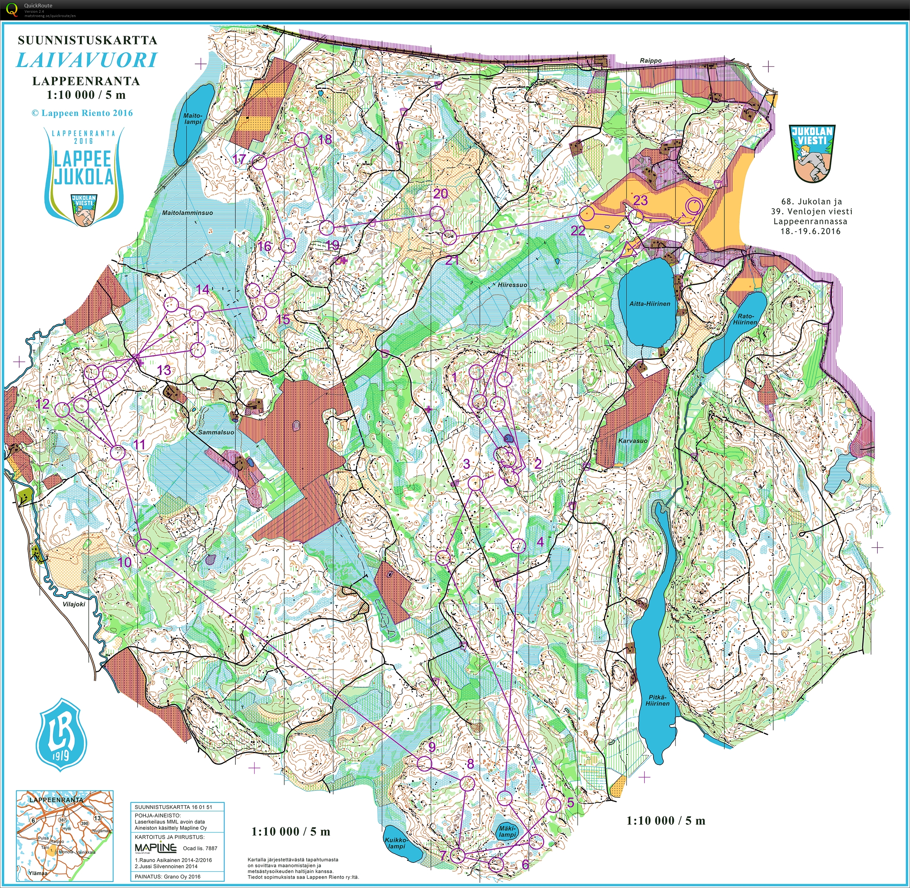 Jukola 6 (19.06.2016)