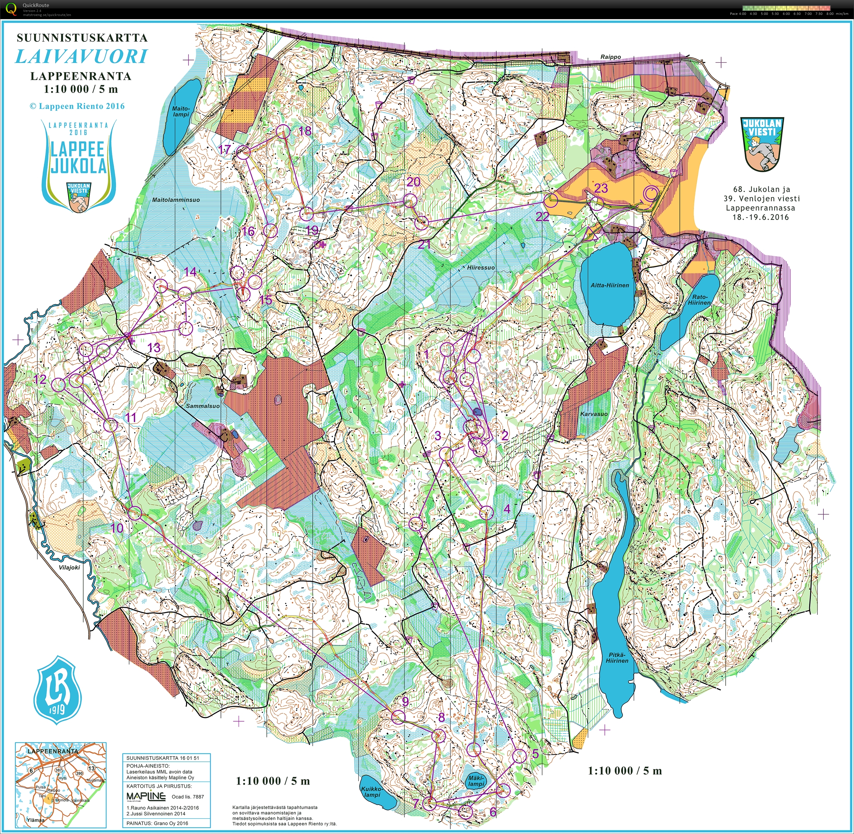 Jukola 6 (19.06.2016)