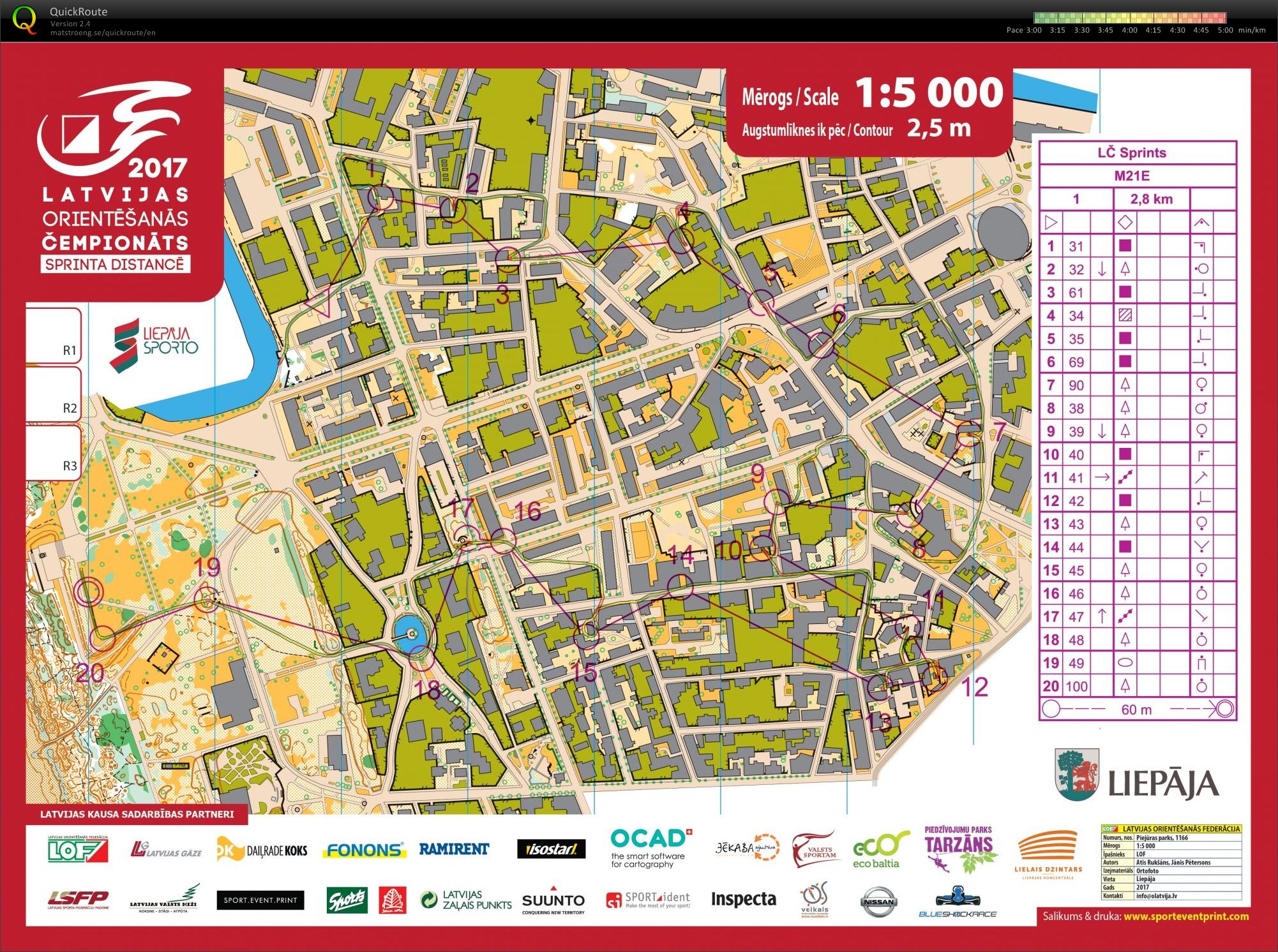 Latvian Championship Sprint (06-05-2017)