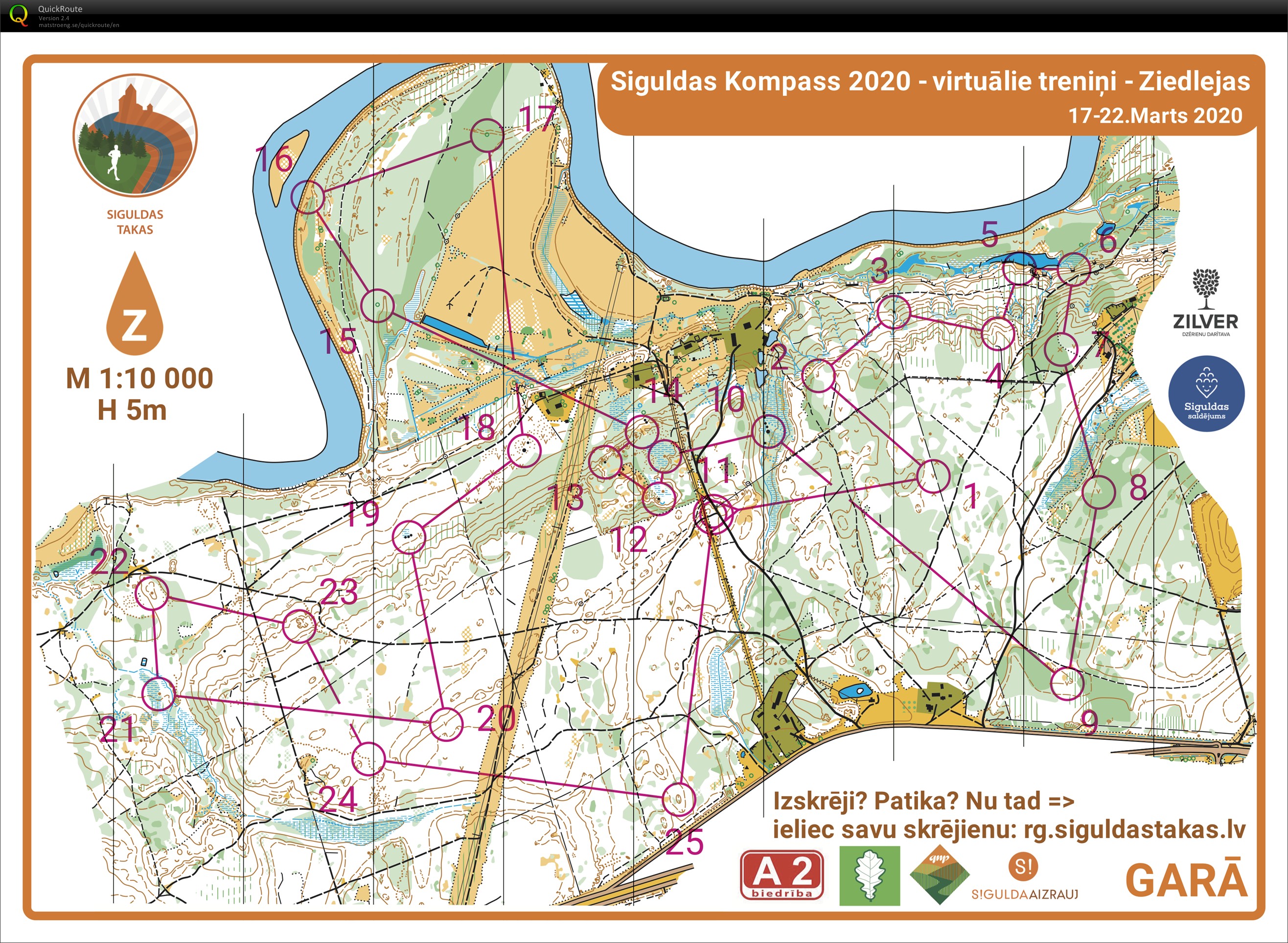 Siguldas kompass #1 (19-03-2020)