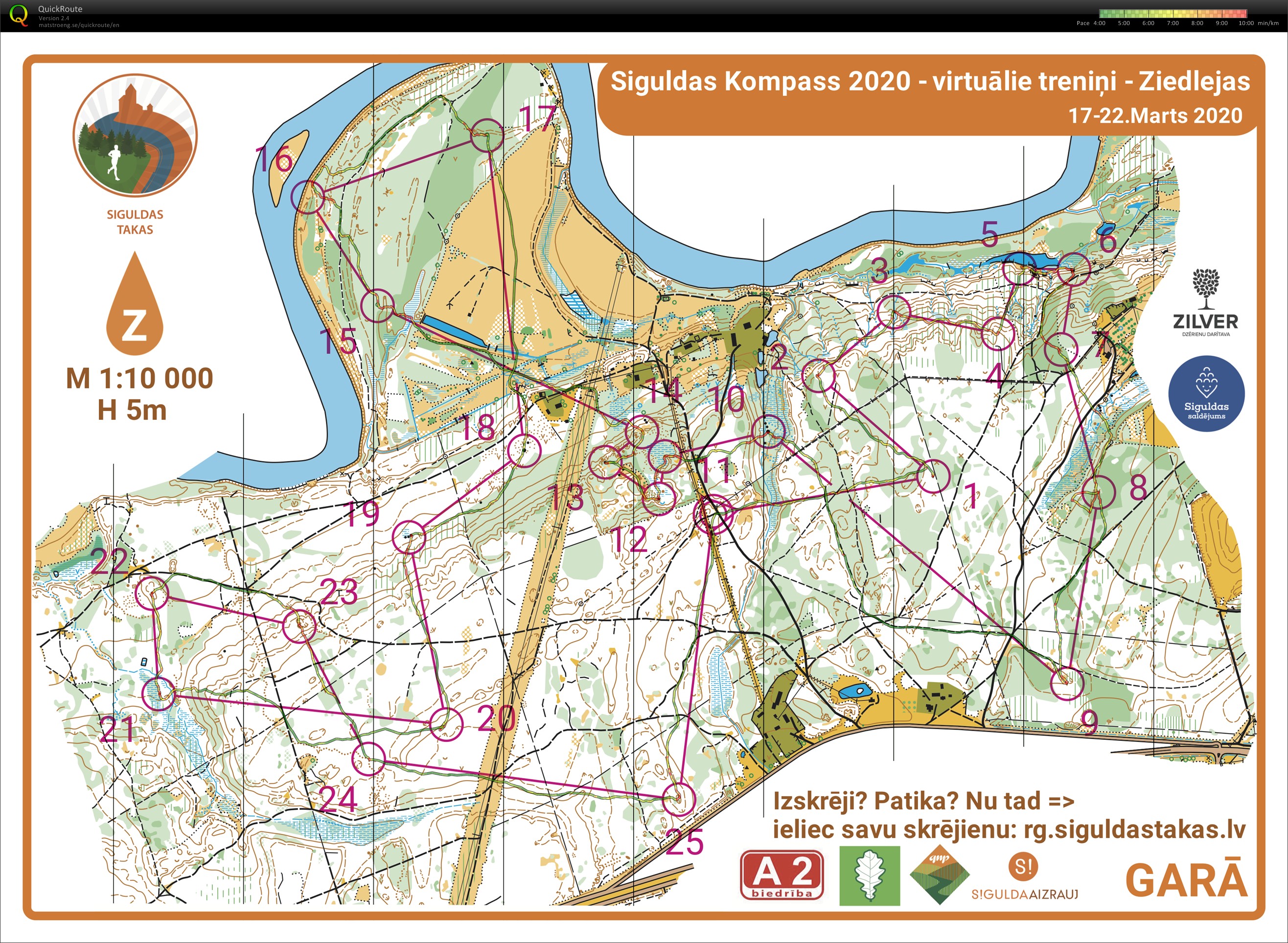 Siguldas kompass #1 (19-03-2020)