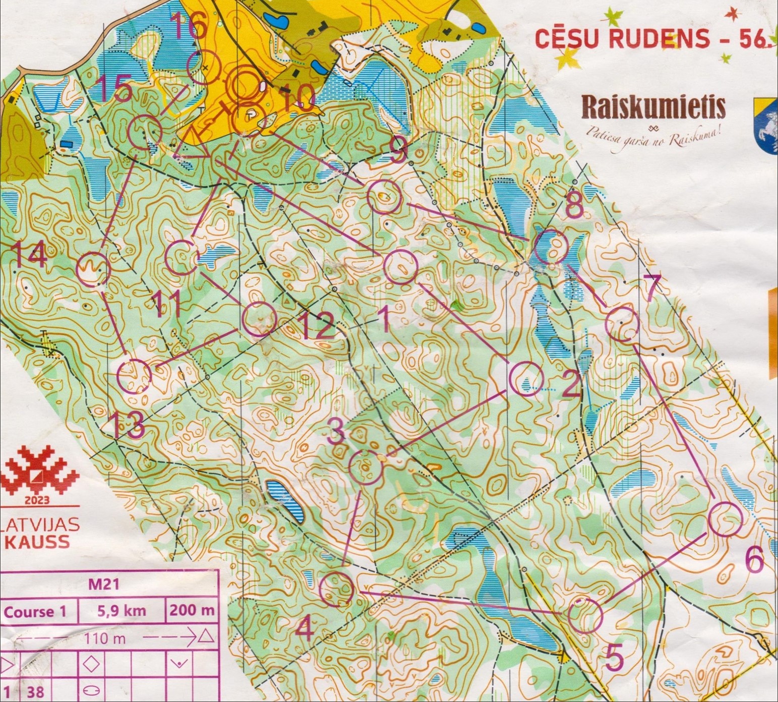Cesu rudens stafete (17-09-2023)